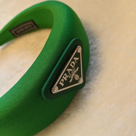 Prada Accessories - 💲SALE💲PRADA Emerald Green Headband